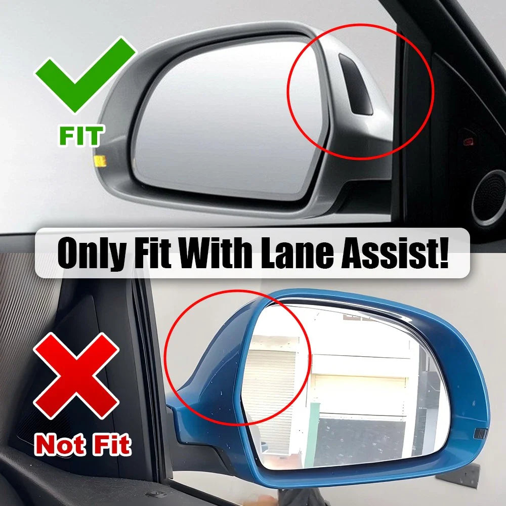 Side Wing Mirror Caps Covers for Audi Q5/Q7 (2008–2017)