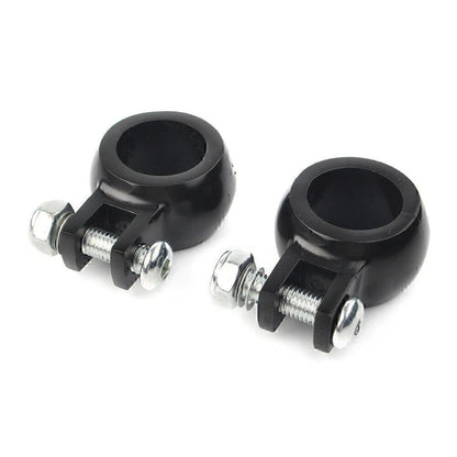 1-1/4" Engine Crash Bar Foot Peg Mount Bracket for Harley Universal