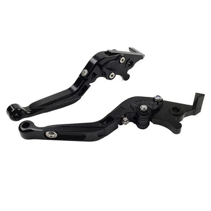 CNC Extendable Brake Clutch Levers for Yamaha YZF R1 (2009-2014) Black