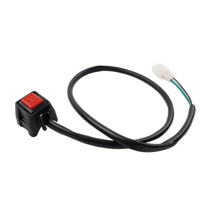 7/8" Kill Stop Switch On Off Button for Universal ATV Dirt Bike Red