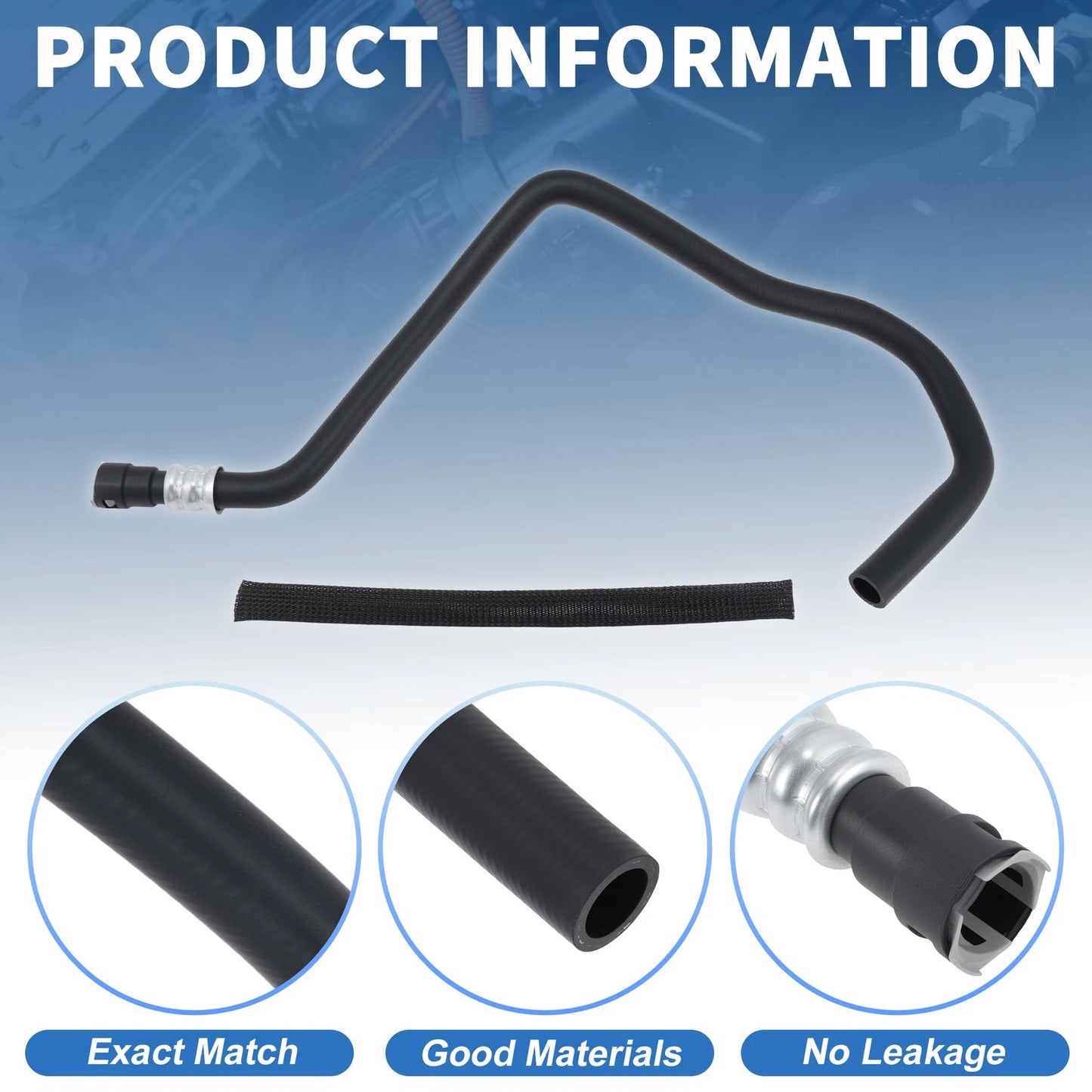Inlet and Outlet HVAC Heater Hose for Chevrolet Suburban (2015–2020) 23492579