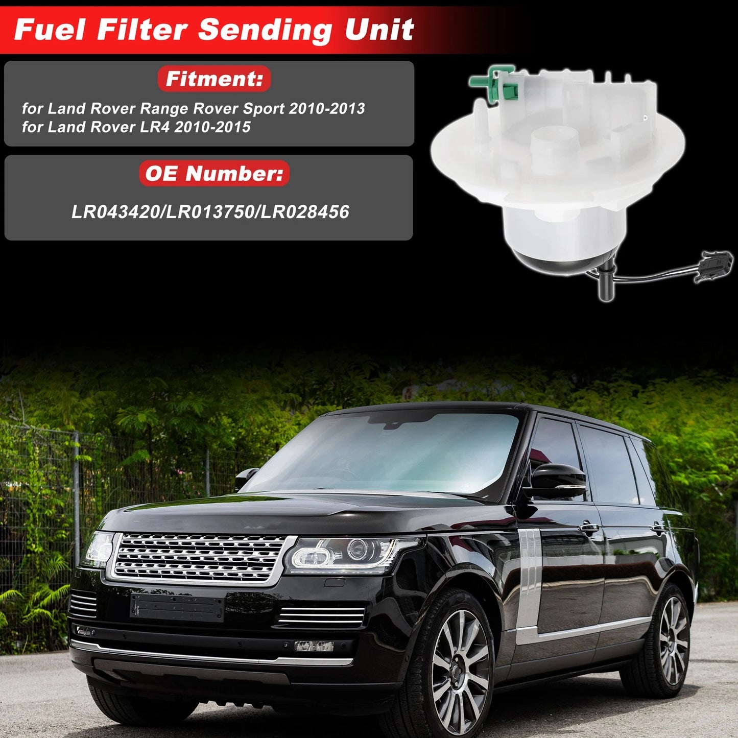 Fuel Filter for Land Rover Range Rover Sport (2010–2013) LR043420