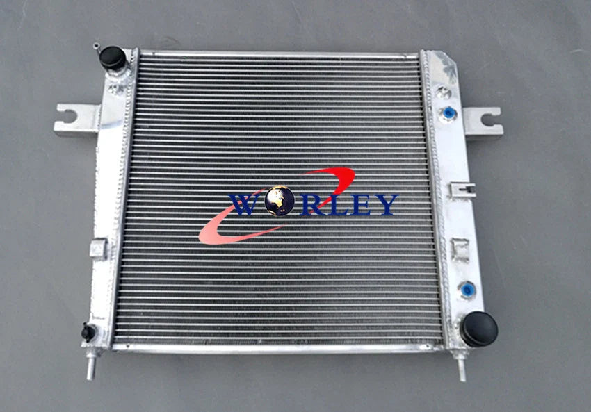 Aluminum Radiator & Fan for Jeep Cherokee Liberty KJ 3.7L V6 (2001-2008)