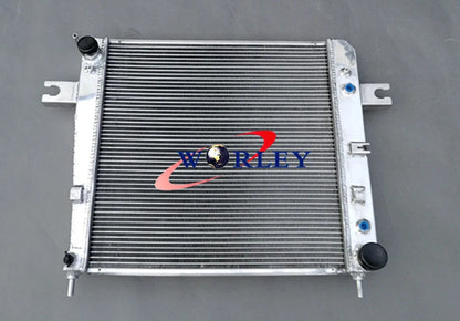 Aluminum Radiator & Fan for Jeep Cherokee Liberty KJ 3.7L V6 (2001-2008)