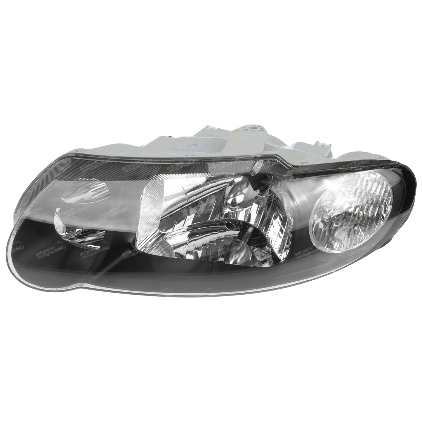 LH Black Headlight for Holden Commodore (2000–2002)