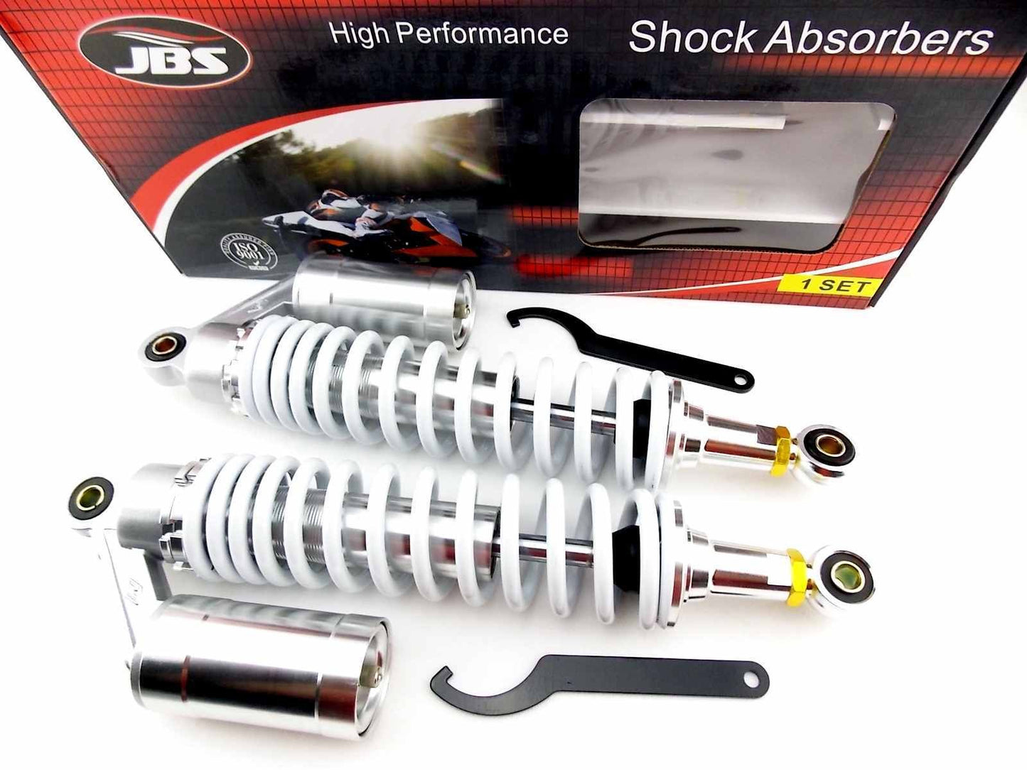Set of 2 Front Air Nitrogen Cell Shock Absorbers for Yamaha YFM350 Raptor (2004–2013)