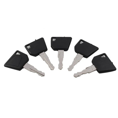 5 x Ignition Keys for JCB Caterpillar Dynapac Volvo (Various Years)
