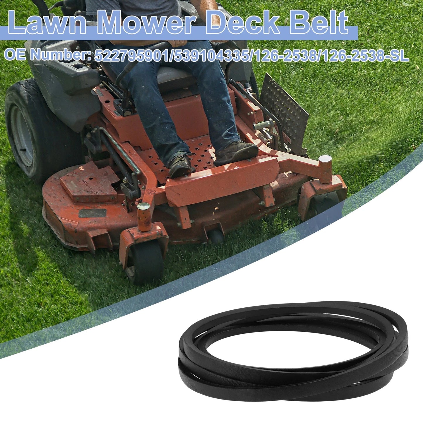 Lawn Mower Deck Belt No.522795901 for Husqvarna CD48