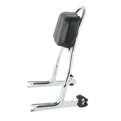 Chrome Detachable Sissy Bar Backrest for Harley Softail Fat Boy (2000-2017)