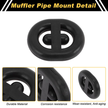 Muffler Exhaust Hanger for Buick Excelle GT (2004–2009) No.171253147 Black 1 Pc