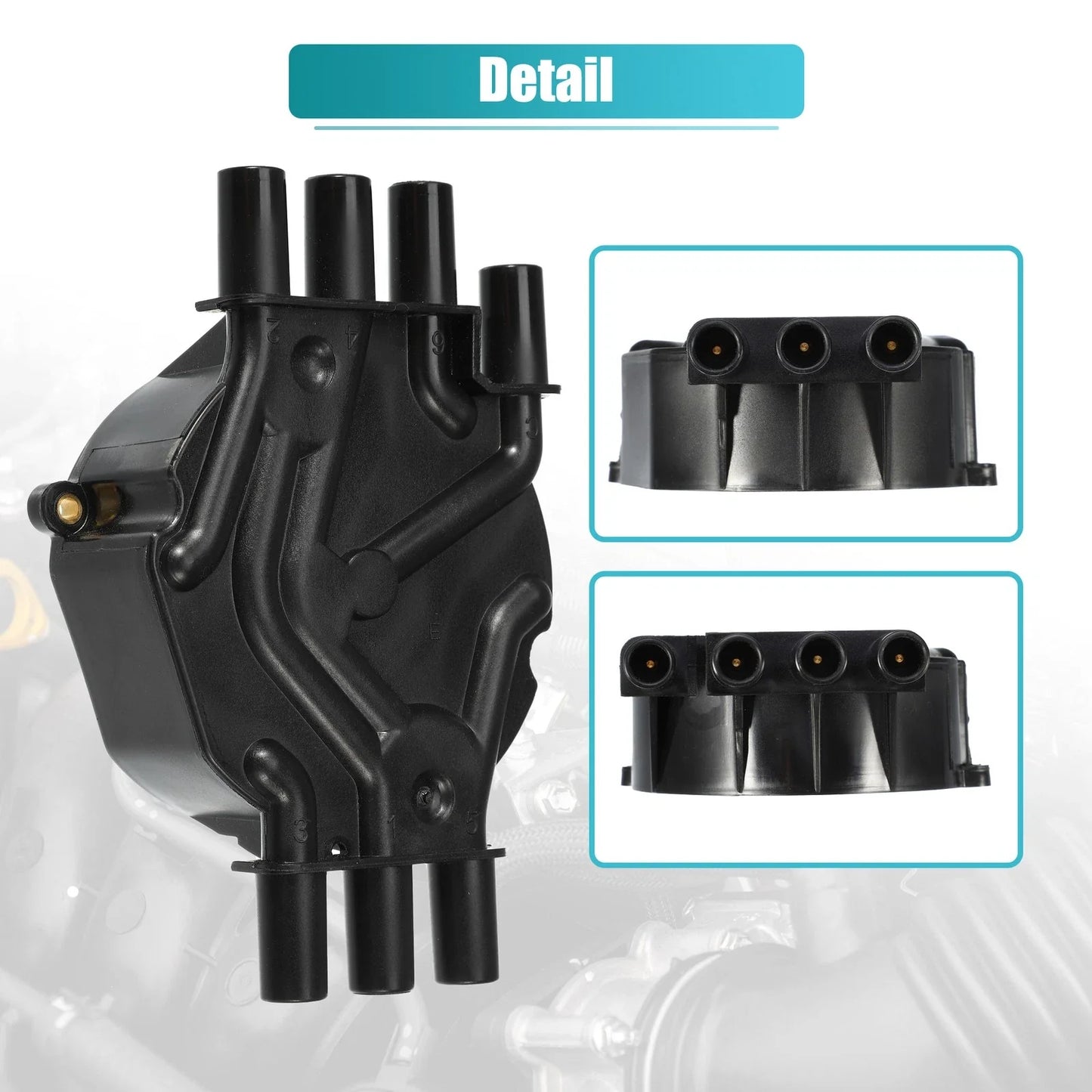 Ignition Distributor Cap & Rotor Kit for Chevrolet
