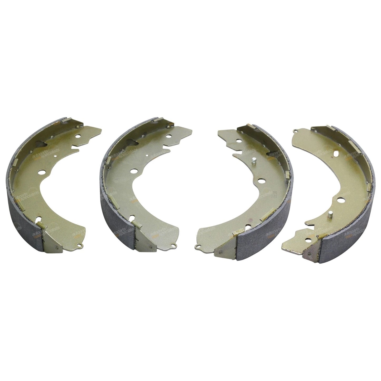 Set of Rear Drum Brake Shoes for Holden Rodeo RA (2003–2008) 4X4