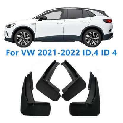 4x Splash Guards Mud Flaps Mud Fender Mudguard for VW ID.4 (2021–2022)