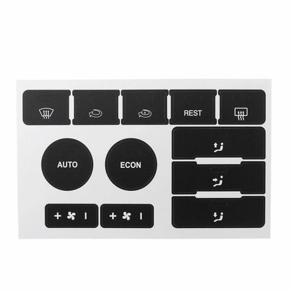 Button decals/stickers for VW TOUAREG (2004–2009)
