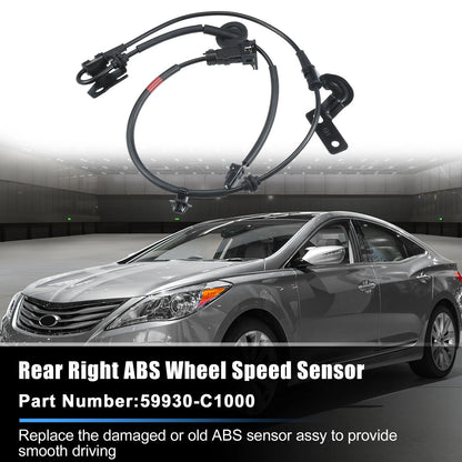 Rear Right ABS Wheel Speed Sensor Cable No. 59930-C1000 for Hyundai Sonata (2015–2017)