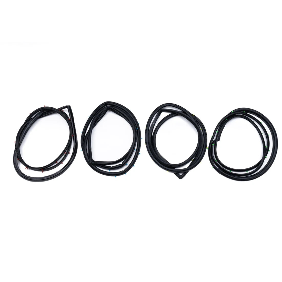 Set of 4 Weatherstrip Seals for Toyota Starlet 5D (1978–1984)