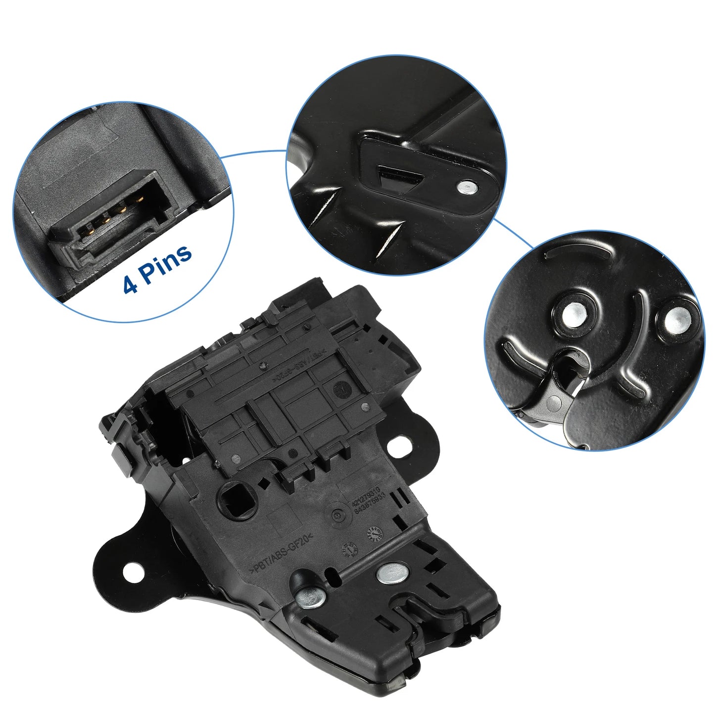 Trunk Lock Lid Latch Actuator for Cadillac CTS (2011–2014)