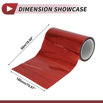 Pinstripe Tape 180mm for Car Motorcycle Boat (1 Pcs) - Laser Red