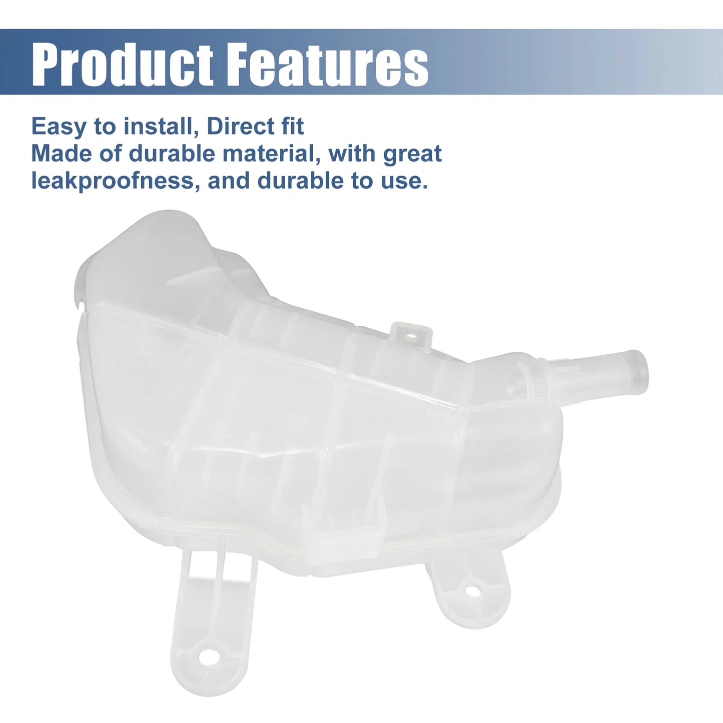 Coolant Radiator Reservoir Tank with Cap for Chevrolet Sonic (2012-2020)