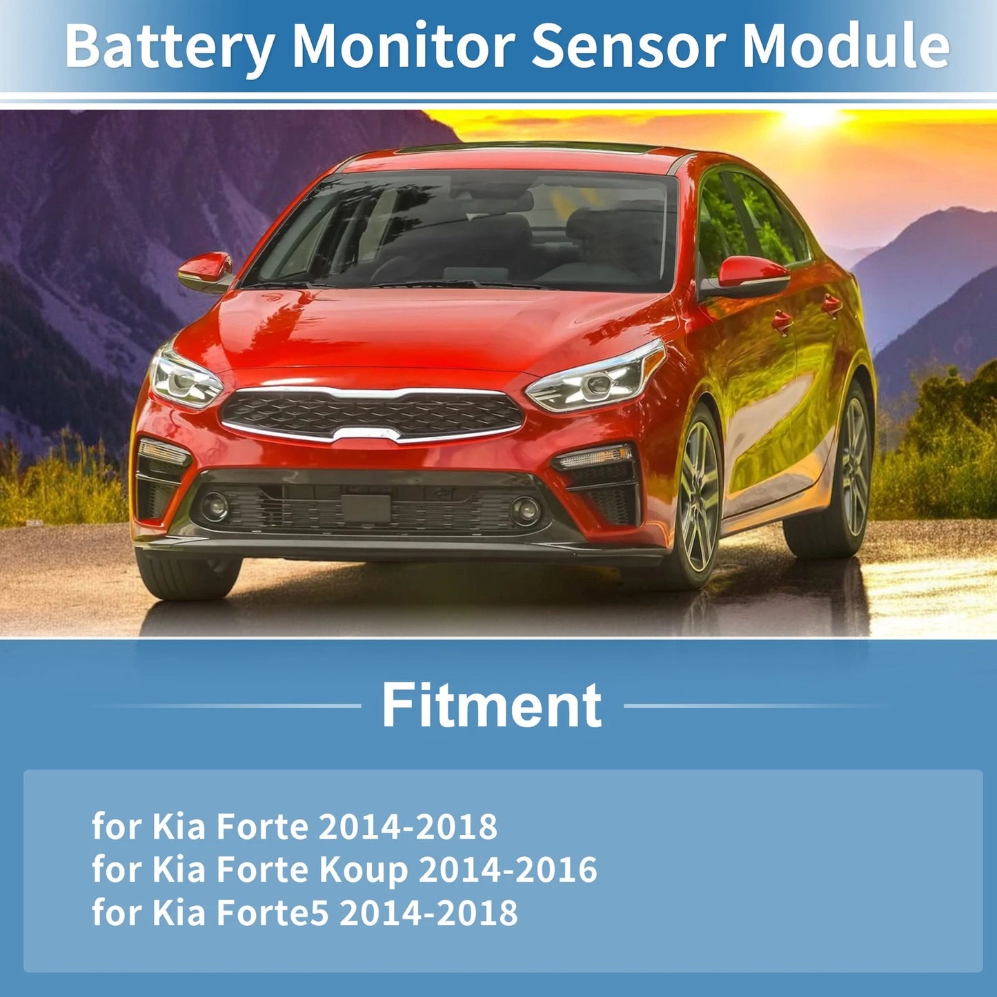 Battery Current Sensor Assy No.37180-A7000 for Kia Forte Forte5 (2014–2018)