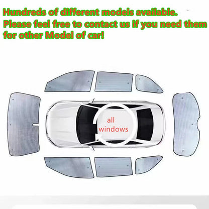 1x Rear Windshield Privacy Interior Sunshade for Subaru Outback (2010–2014)