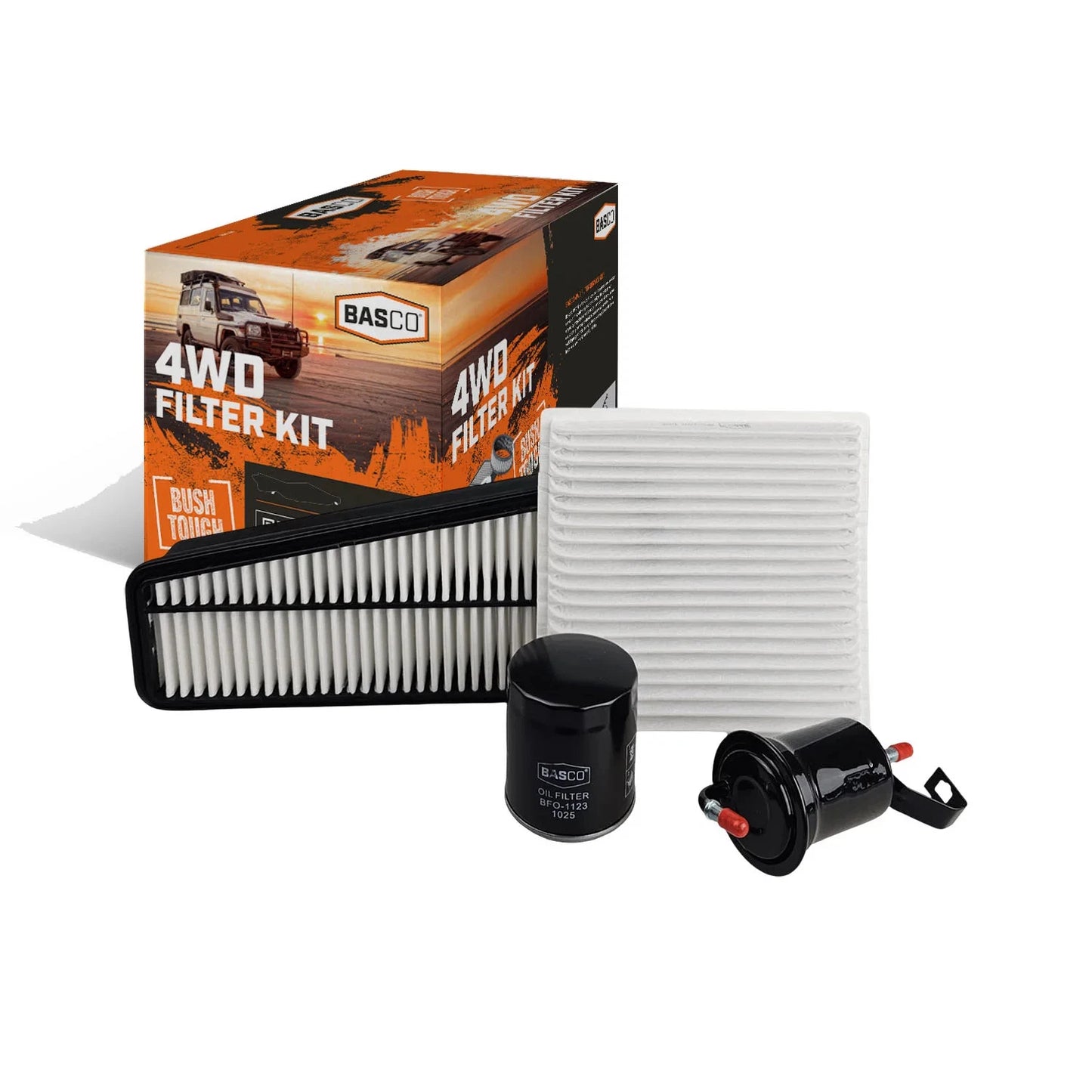 Oil Air Fuel Cabin Filter Kit for Toyota Landcruiser Prado (2003–2009)