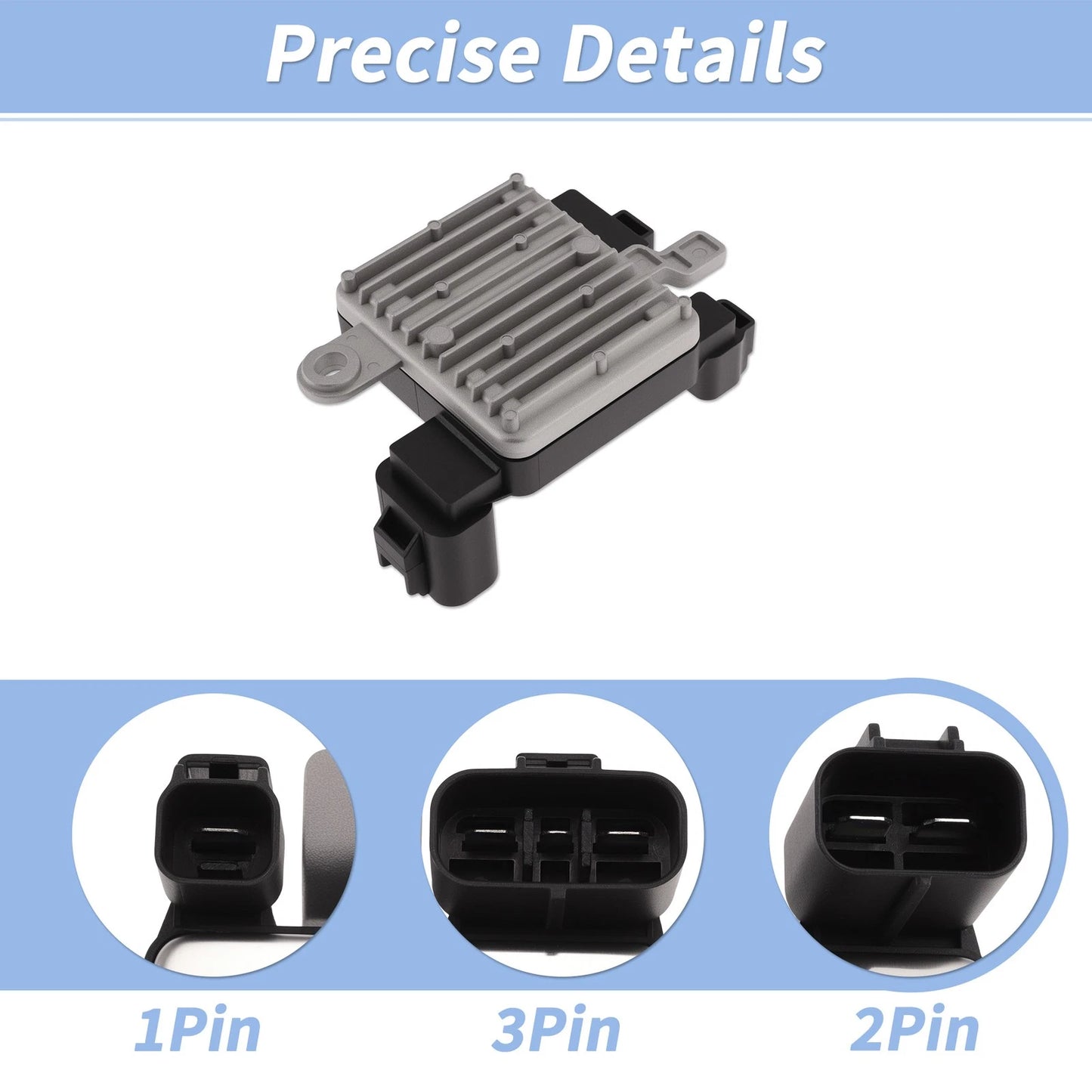 Engine Cooling Fan Control Module No. 25385B1280 for Hyundai Genesis G80 (2015–2020)
