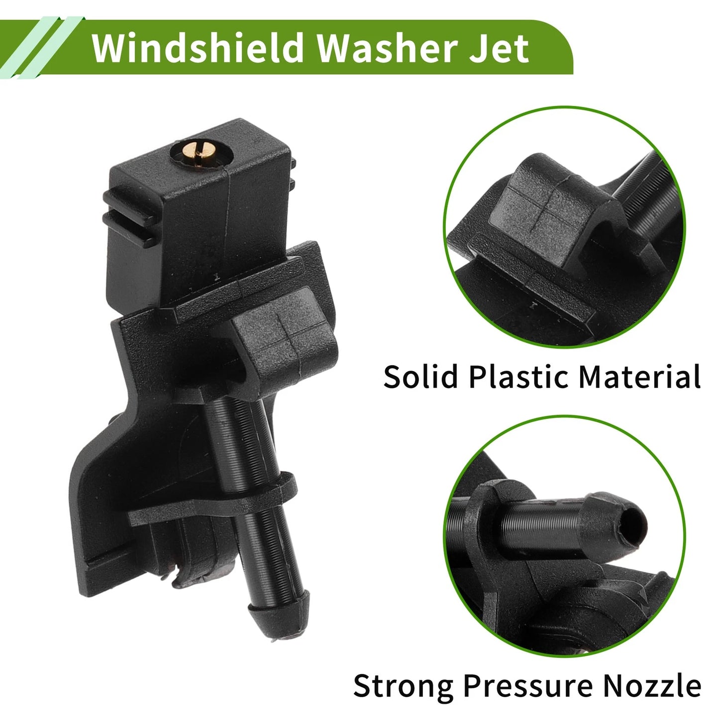 Windshield Washer Nozzle w/ Hose Connector for Toyota  No. 8538112300