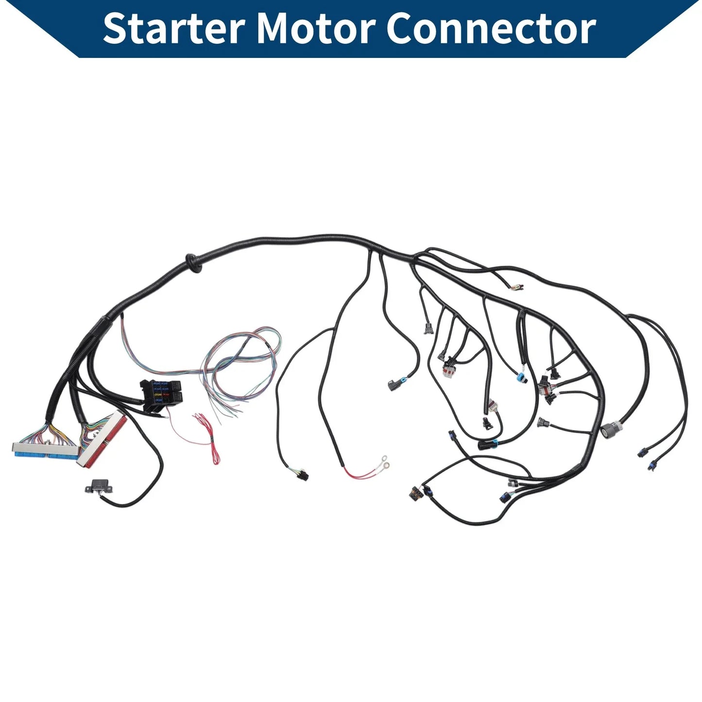 Starter Motor Connector for Chevrolet Corvette (1997-2006) Black