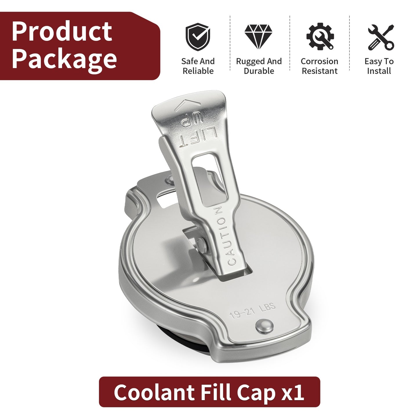 Coolant Pressure Cap for Polaris 600 XCR, XC (1994–1998)