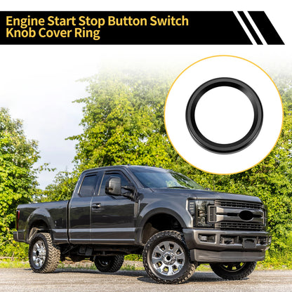 Engine Start Stop Button Switch Knob Cover Ring for Ford Maverick (2022)