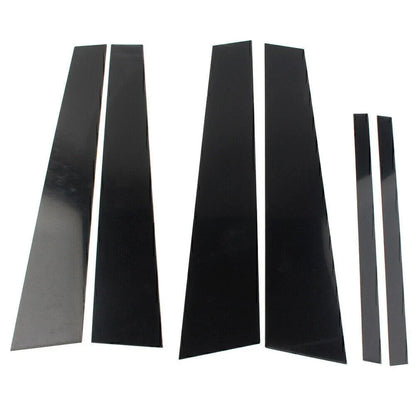 Black Door Trim Cover Kit for Honda Accord (2013-2017) - 6pcs