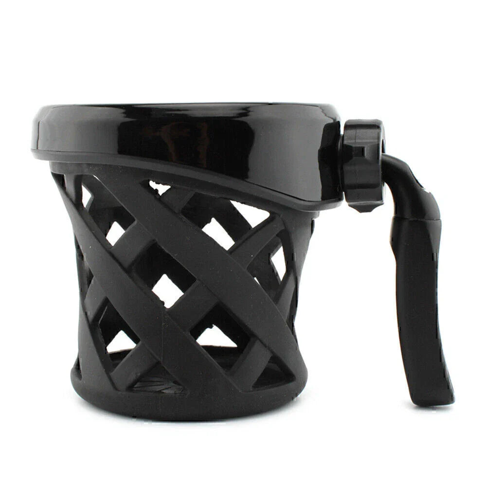 Black Cup Holder Drink w/Basket Mount for BMW R18 (2020-2023)