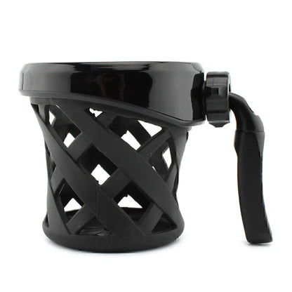 Black Cup Holder Drink w/Basket Mount for BMW R18 (2020-2023)