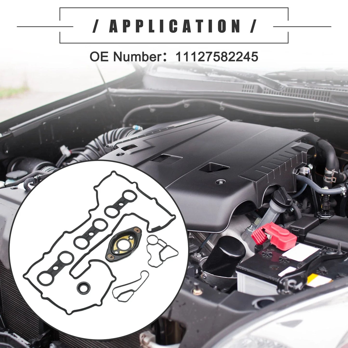Valve Cover Gasket Kit 3.0L for BMW 528xi 535xi (2008)
