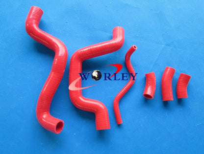 Silicone Radiator Hose Kit for Suzuki SV650 (2003–On) - Red