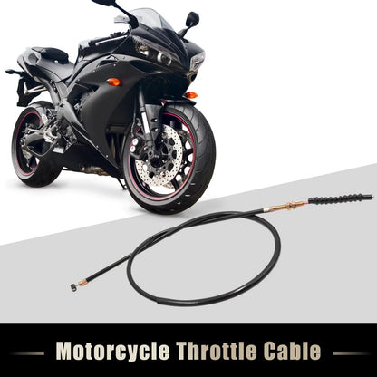 42.5" Black Rubber Clutch Cable for Honda CG125 (2000-2023)