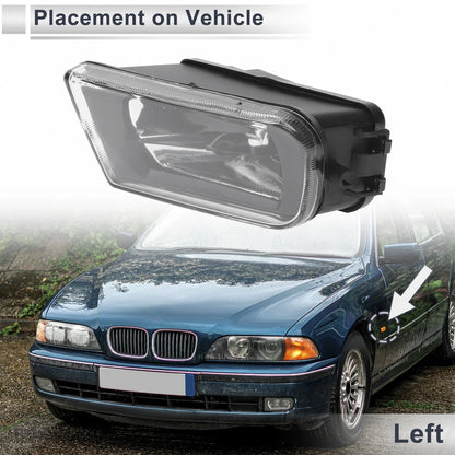 Left Front Bumper Side Marker Light Cover for BMW E39 Z3