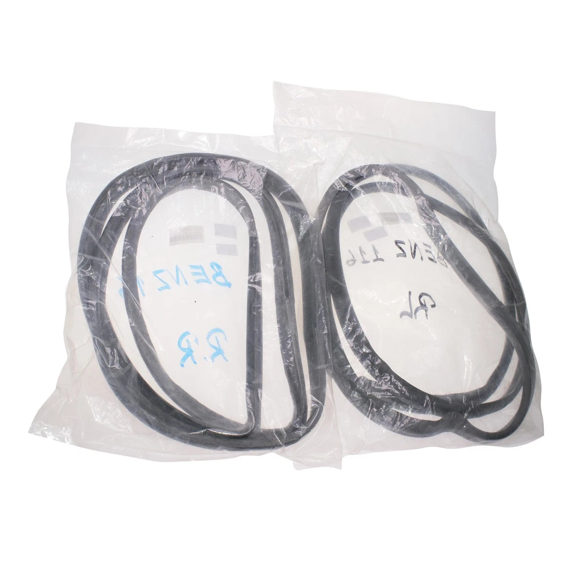 Rear Door Weatherstrip Set for Mercedes Benz W116 (1973–1980)