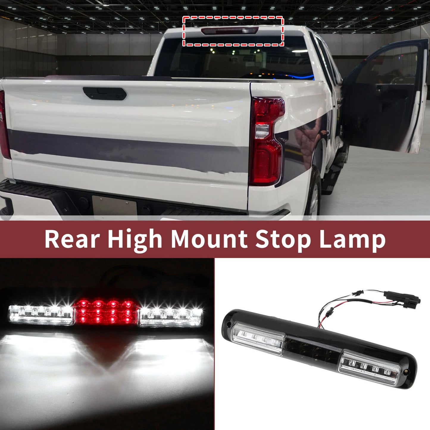 LED Third Brake Light for Chevrolet Silverado 1500 (1999–2006) No. 5978318