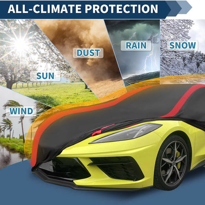 Waterproof All Weather Car Cover for Chevrolet Corvette C3 (1968-1982)