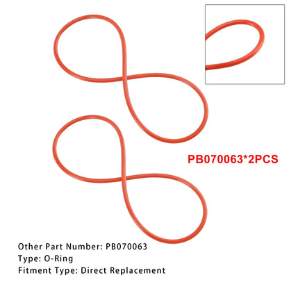 Set of 2 O-Ring D-Burner Base for Burner Base (D)