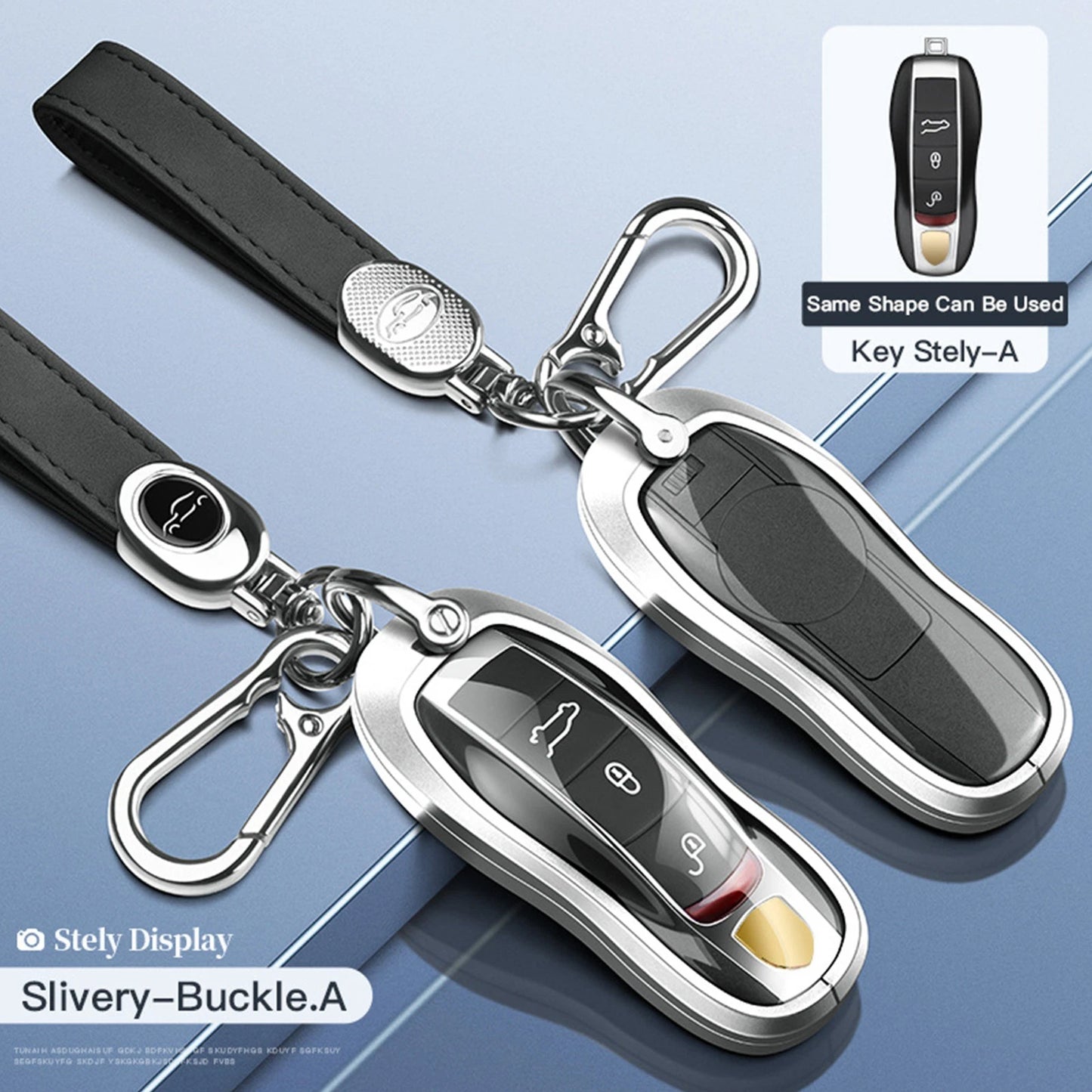 TPU Black Car Key Case Cover for Mazda CX-4, CX-5 (2016–2021)
