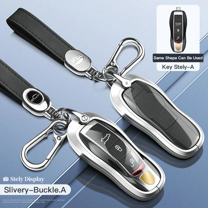 TPU Black Car Key Case Cover for Mazda CX-4, CX-5 (2016–2021)