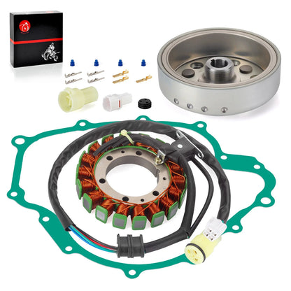 Stator & Flywheel w/ Gasket for Yamaha Rhino 660 YXR660F 4x4 (2004–2007)