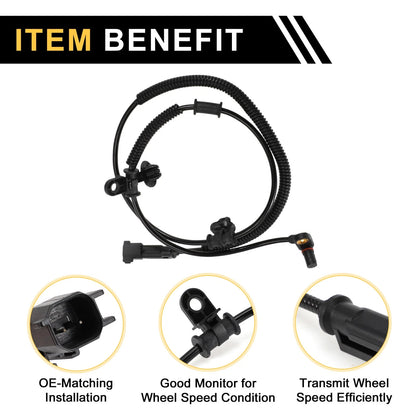 ABS Wheel Speed Sensor JL3Z2C204D for Ford F-150 (2015–2020) Front Left Right