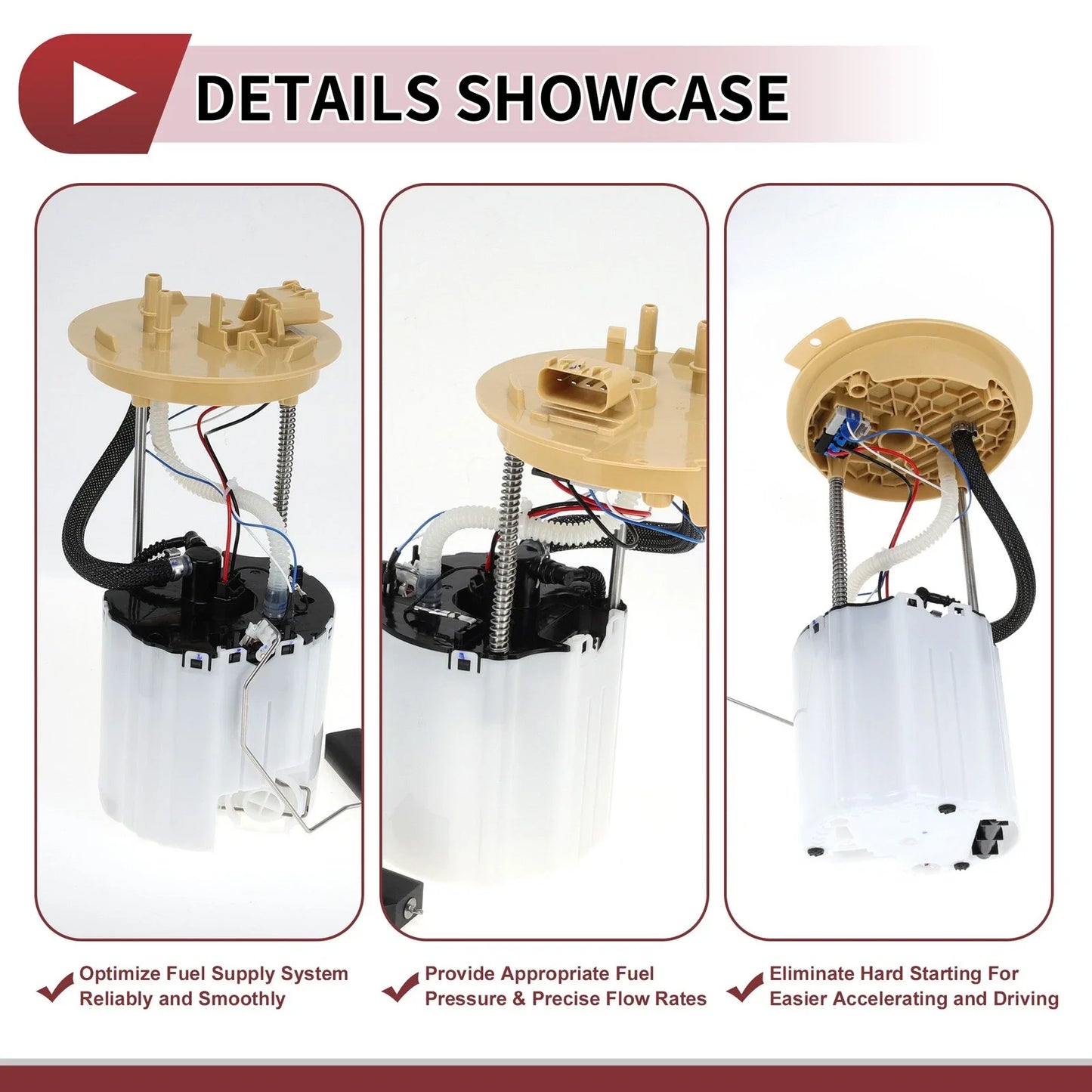 Electric Fuel Pump Assembly for Chevrolet Cruze 1.6L Diesel (2017-2019)