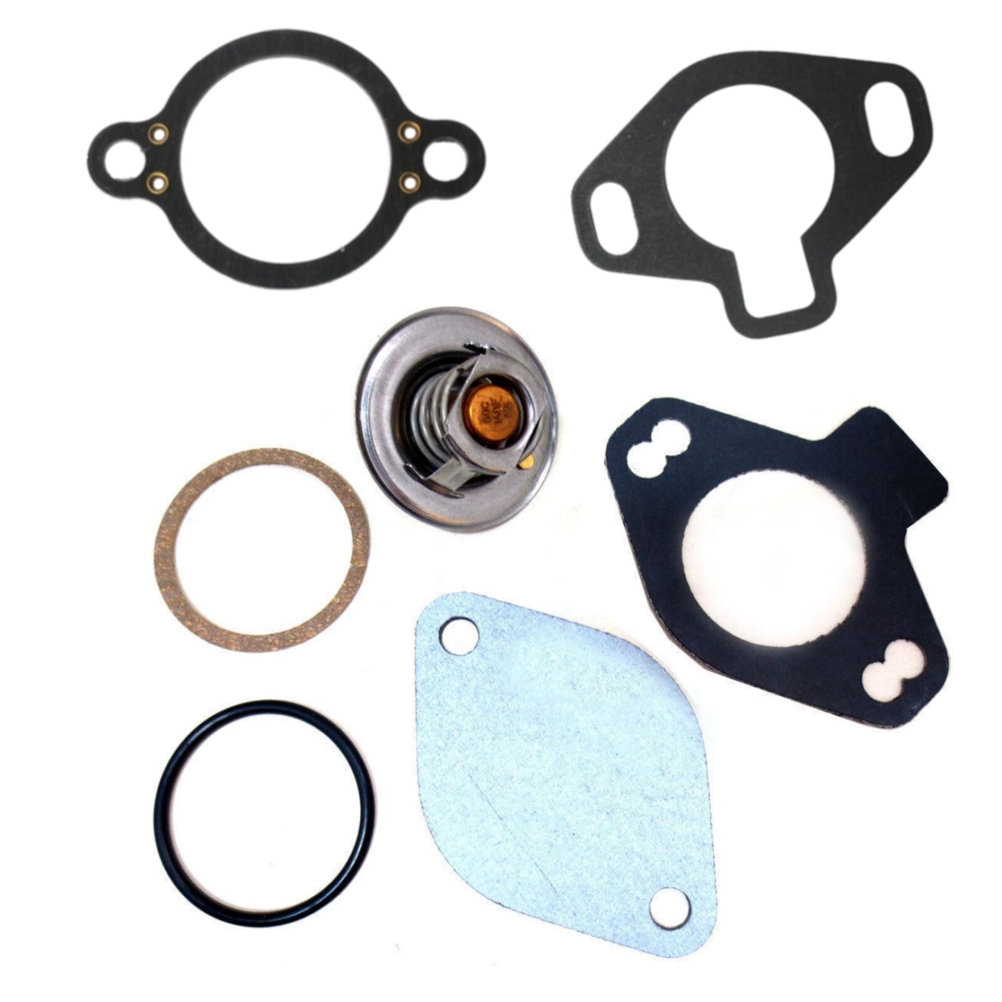 Thermostat Kit for Mercruiser 4.3L V6 5.0L 5.7L 7.4L 8.2L V8