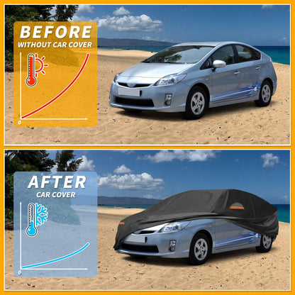 Waterproof All Weather Car Cover for Toyota Prius Hatchback (2010–2023)