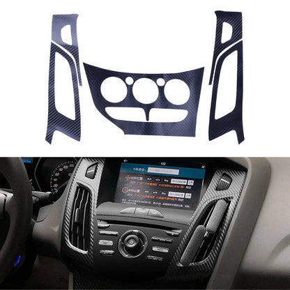 30pc Carbon Fiber Style Interior Sticker Covers for Ford Focus (2012-2018)
